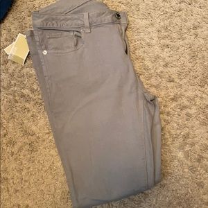 NWT gray MK jeans size 8